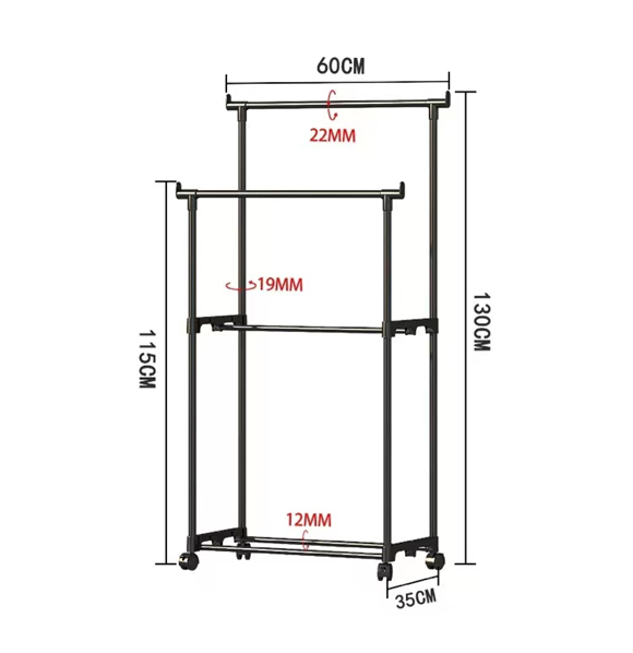 Shoe rack with cover